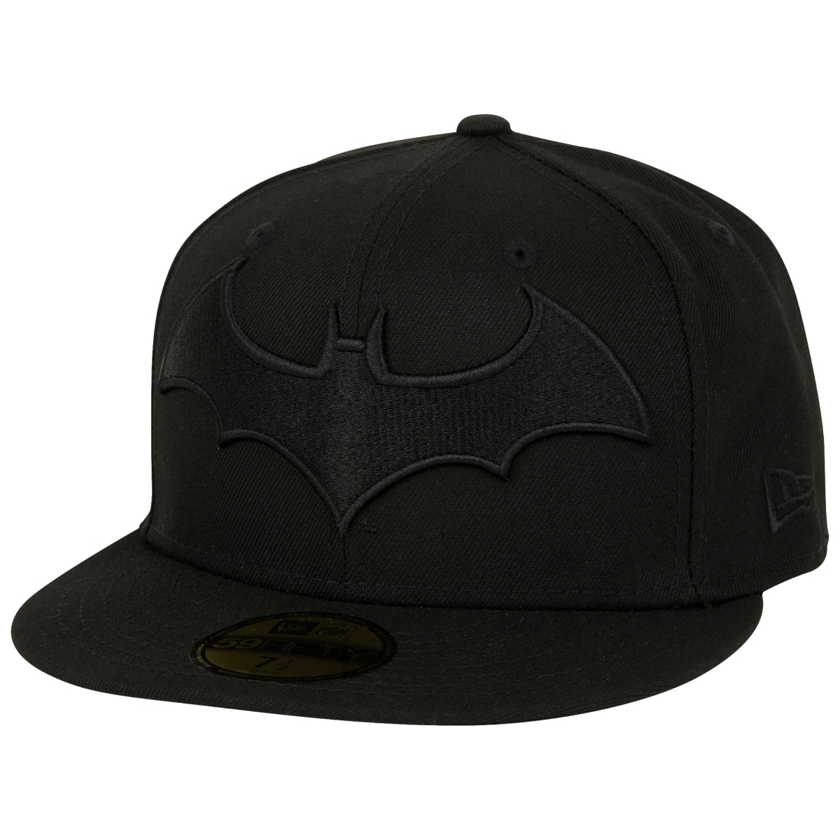 861626-77-8fitte  Hush Logo Black on Black Colorway   Era 59Fifty Fitted Hat, 7.875 Fitted