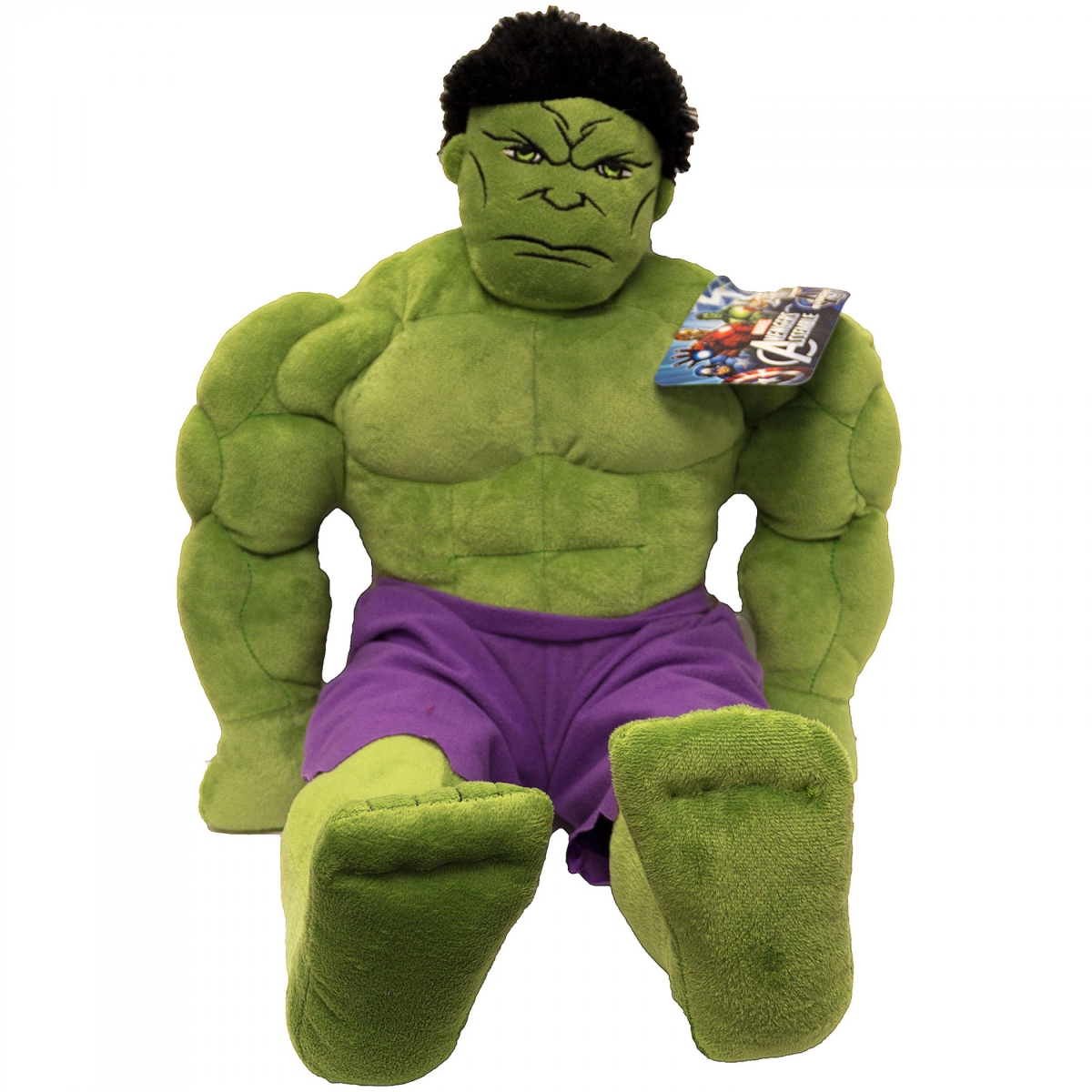 Picture of Redible Hulk 869289 The Incredible Hulk Stuffed Pillow Buddy&#44; Green & Purple