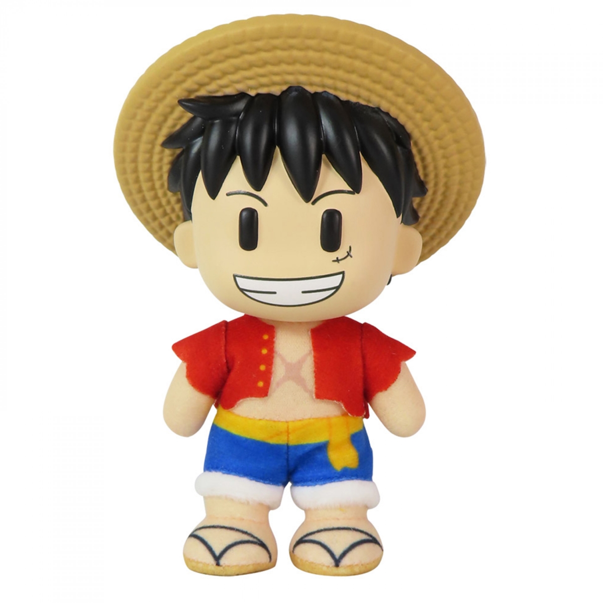 Picture of One Piece 871549 Luffy After 2 Years Figurekey Plush Doll&#44; Multi Color