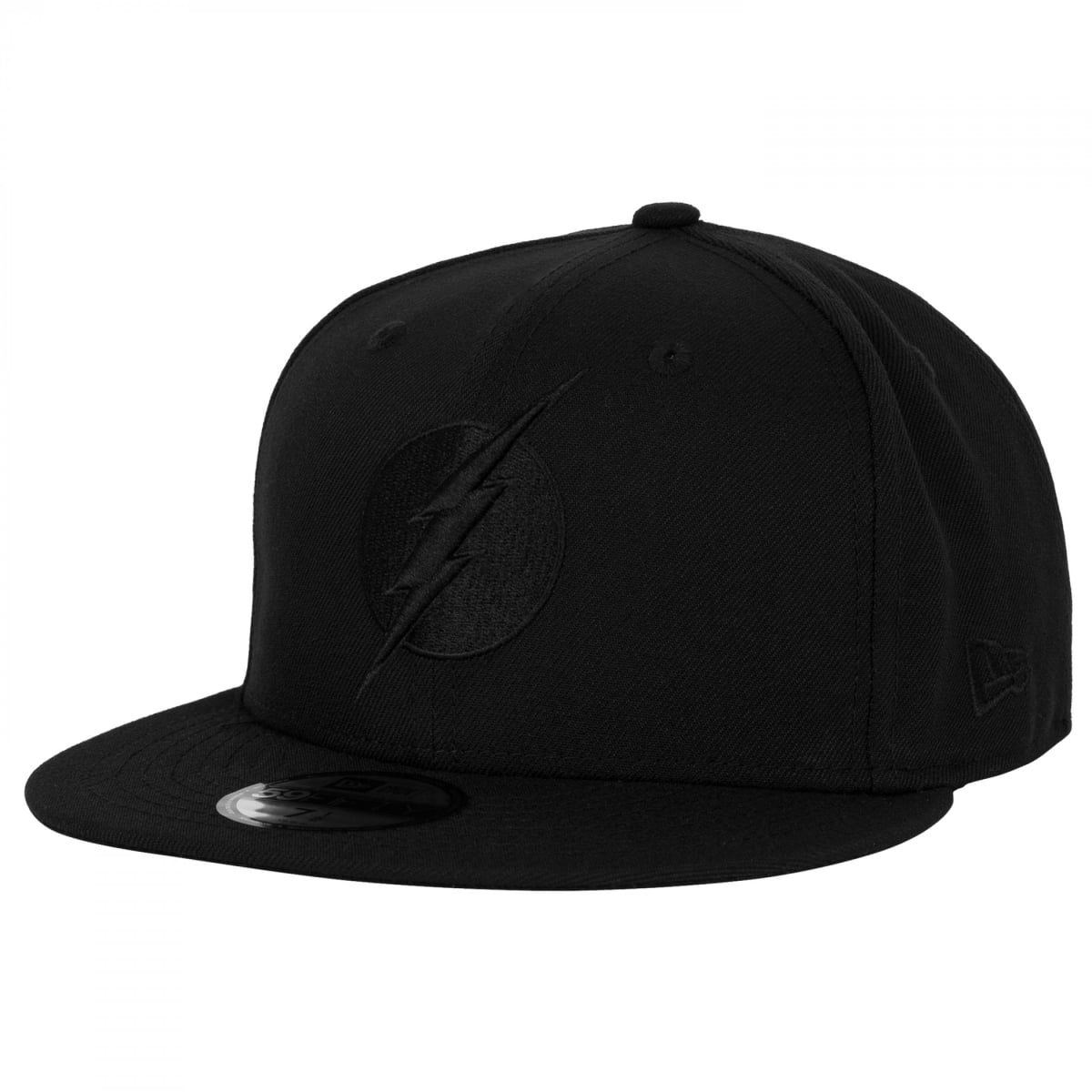 The  Logo Black on Black   Era 59Fifty Fitted Hat, 8 Fitted