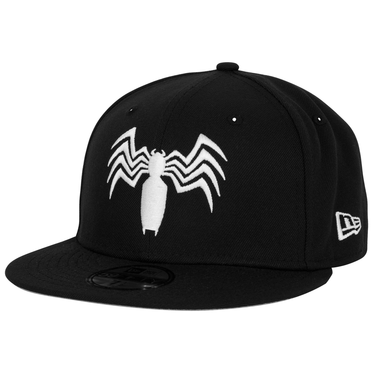 Picture of Venom 868088-71-2fitte Venom Logo   Era 59Fifty Fitted Hat&#44; Black - 7.5 Fitted