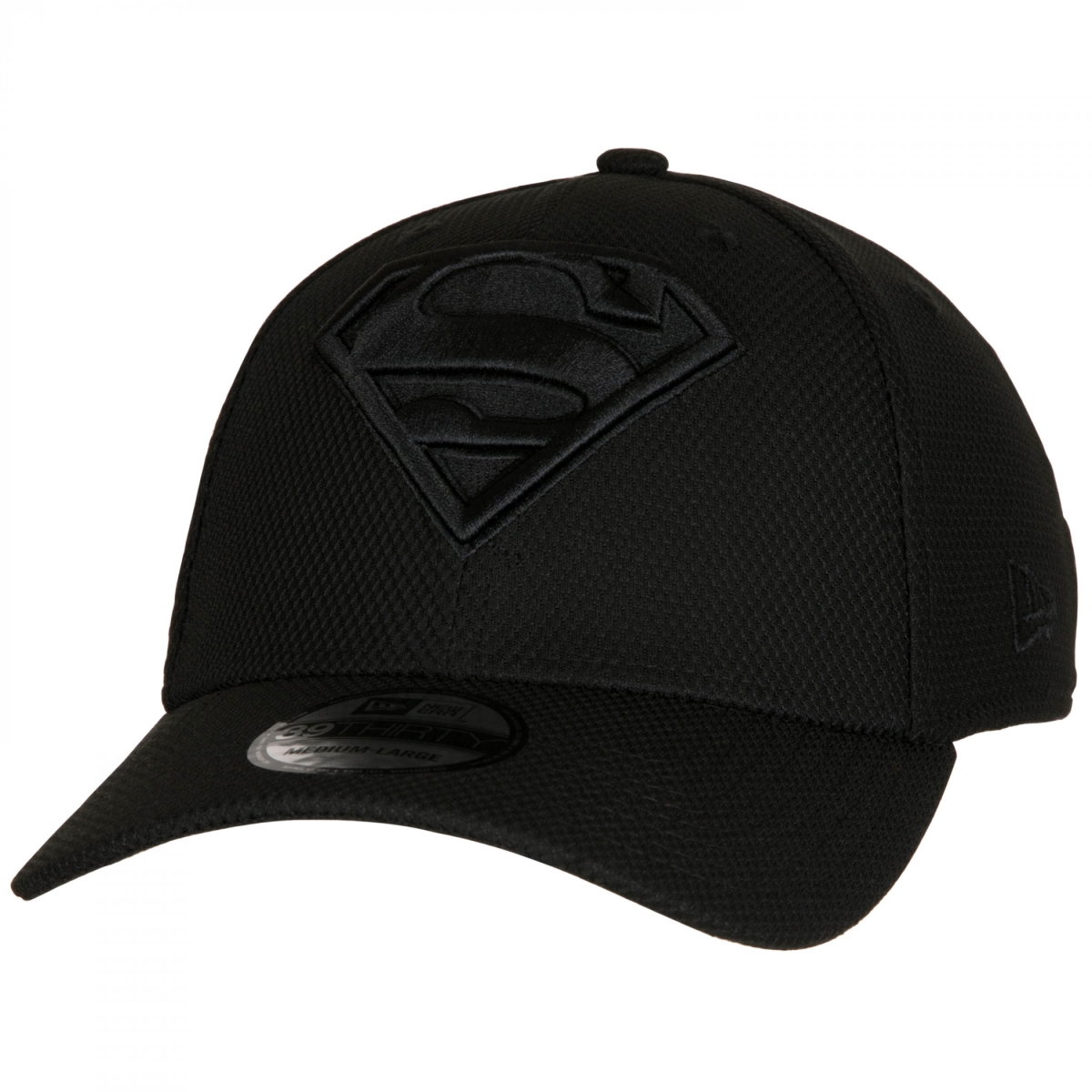 856868-small-med Symbol Era 39Thirty Fitted Hat, Black - Small & Medium