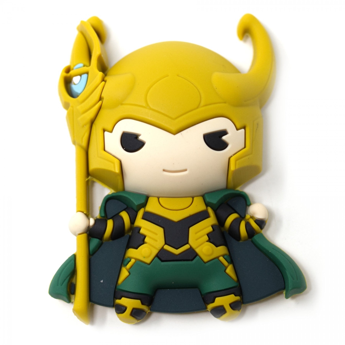 867084  Chibi 3D Foam Magnet, Multi Color