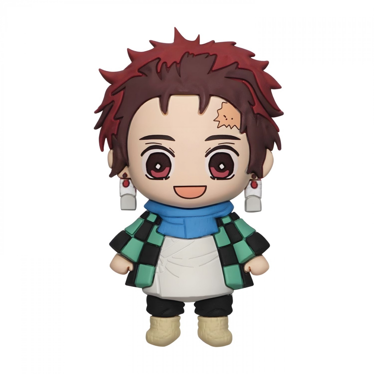 Tanjiro 3D Foam Magnet, Multi Color
