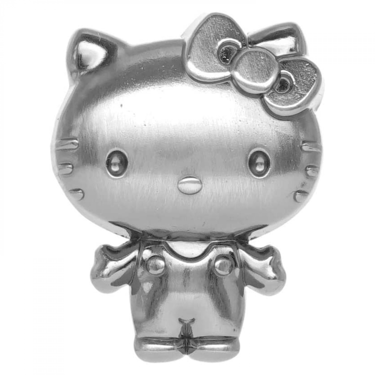 Picture of Hello Kitty 867127 Hello Kitty Pewter Lapel Pin&#44; Silver