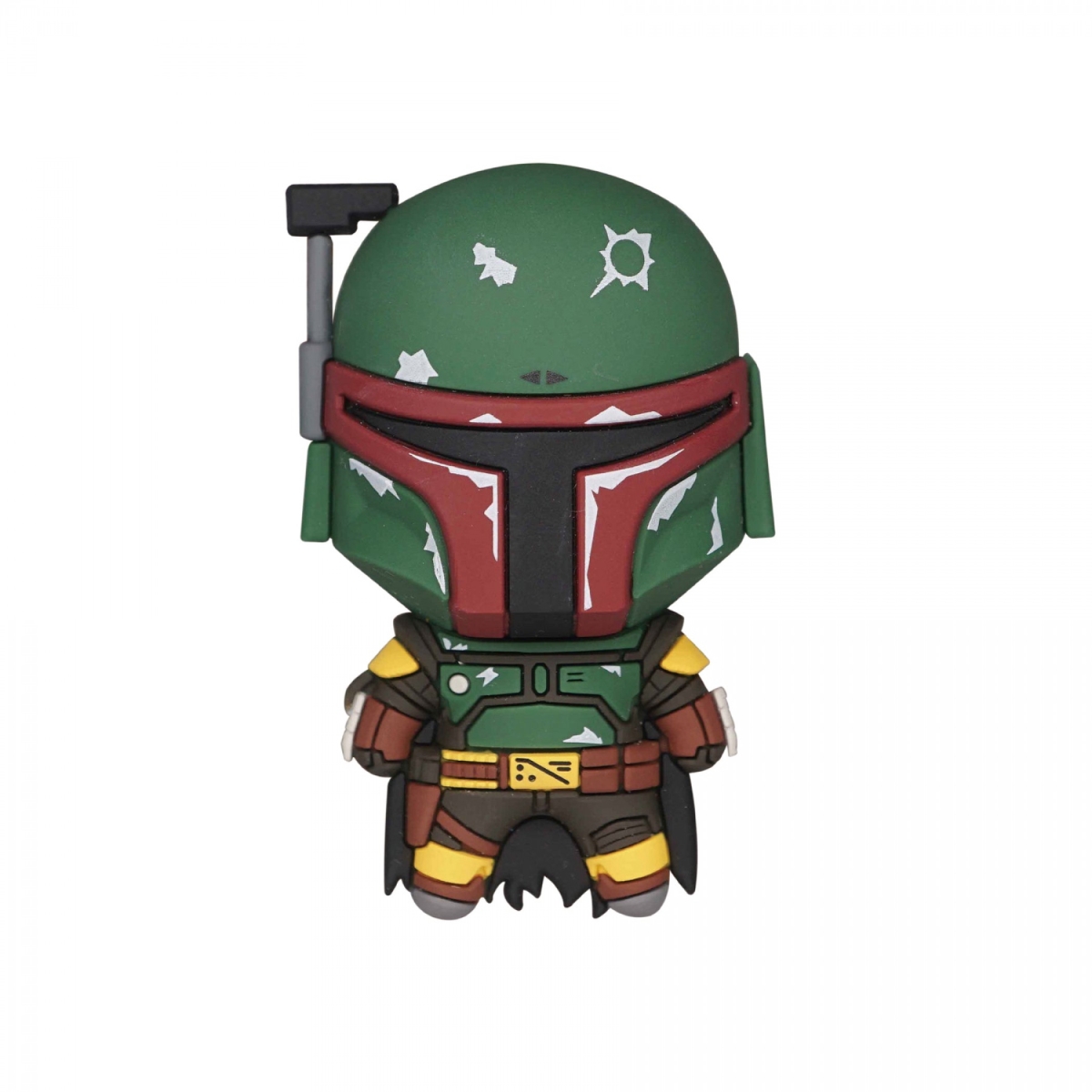 Boba Fett Chibi 3D Foam Magnet, Multi Color