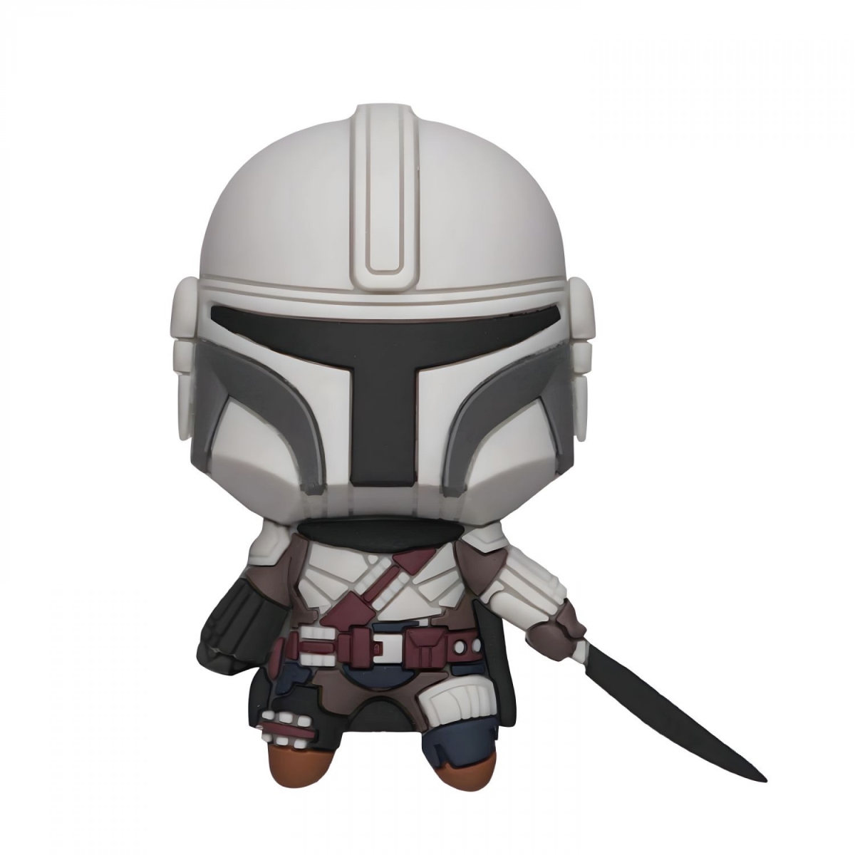 The Mandalorian Mando 3D Foam Magnet, Multi Color