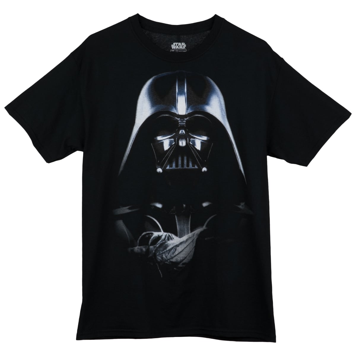 Darth Vader Commands Cotton T-Shirt, Black - Medium