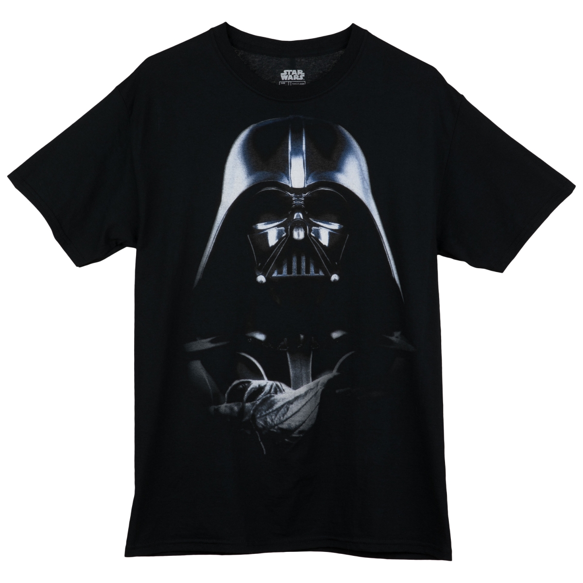 Darth Vader Commands Cotton T-Shirt, Black - Large