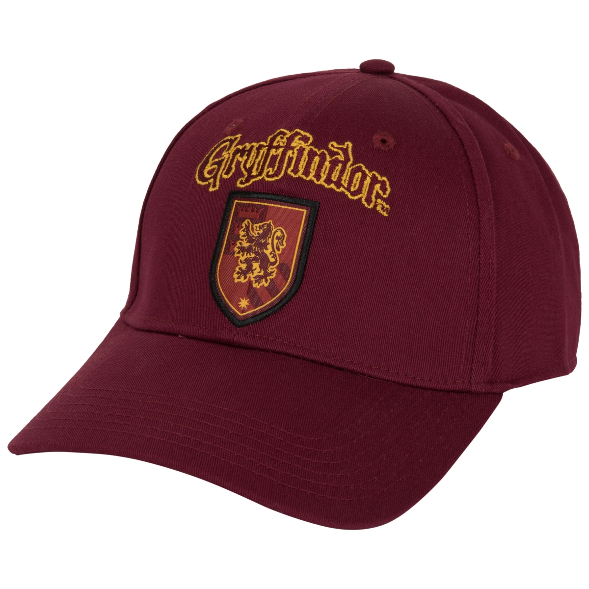 Polyester Gryffindor Crest Baseball Cap, Maroon