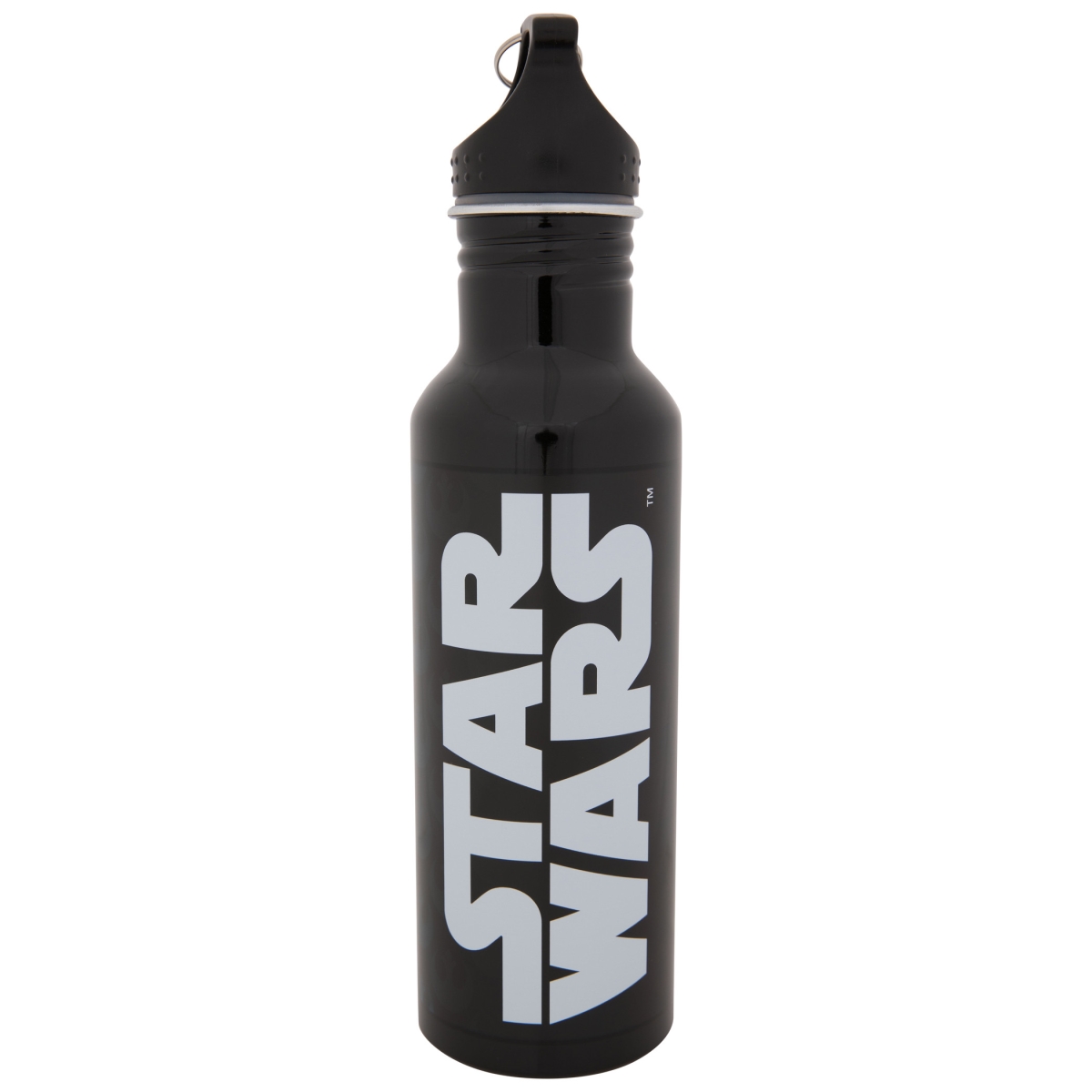 Picture of Star Wars 862798 Star Wars Empire Vs Rebels Aluminum Screw Cap Water Bottle&#44; Sleek Black