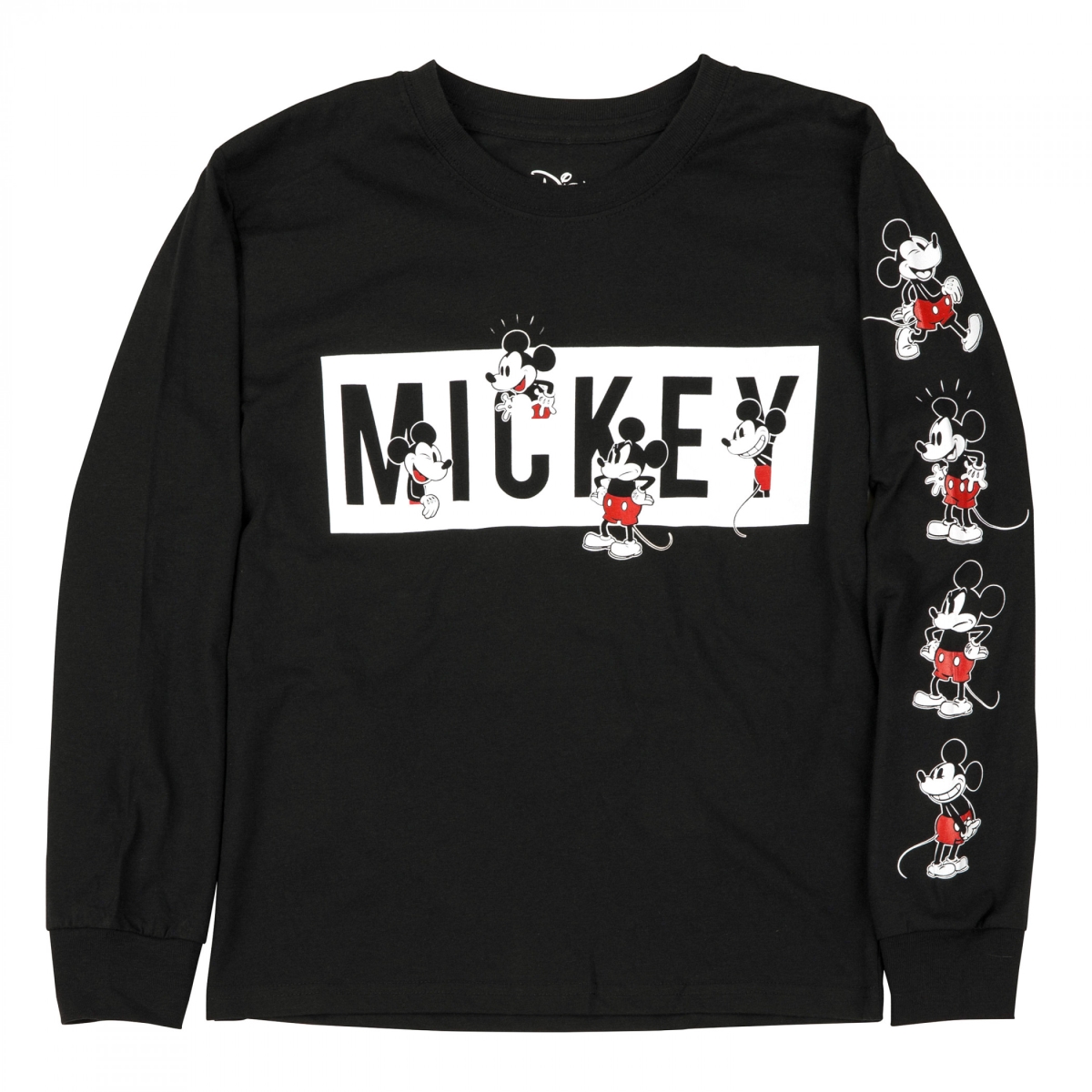 869187-medium  Overload Colorway Boys Long-Sleeved Cotton T-Shirt, Black - Medium