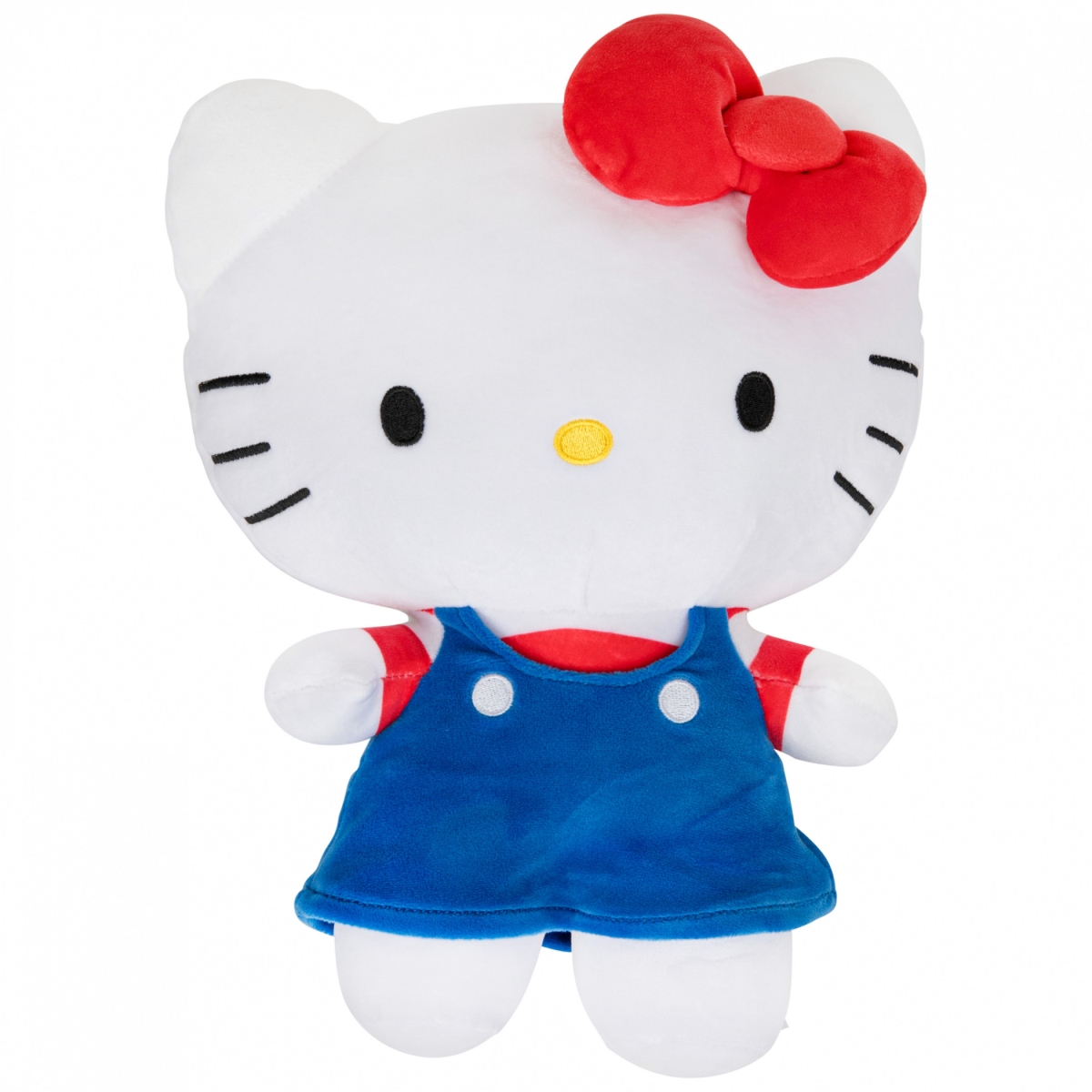 Picture of Hello Kitty 862914 12 in. Hello Kitty Overall Outfit Plush Figurine&#44; Blue
