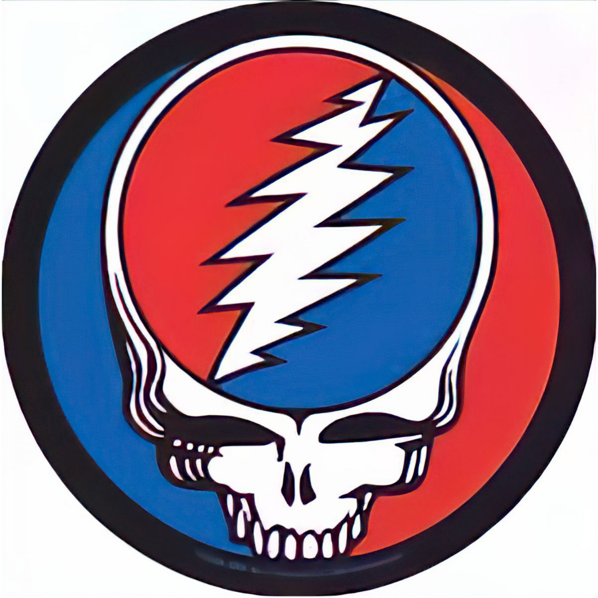 Grateful Dead Steal Your Face Sticker, Multi Color -  ViewPoint, VI4420244