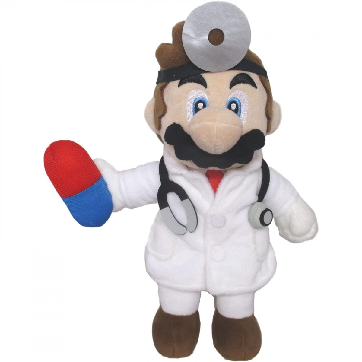 Picture of Super Mario Bros 872422 10 in. Super Mario Bros. Doctor Mario Plush Figure