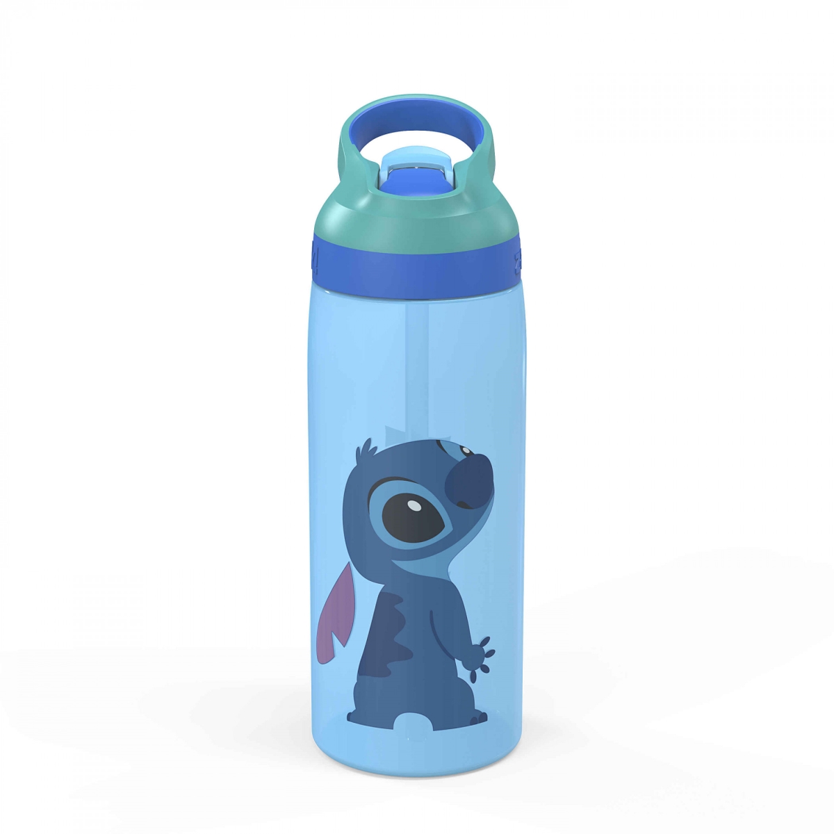 Picture of Lilo & Stitch 874977 25 oz Lilo & Stitch Peeking Over Reusable Plastic Water Bottle
