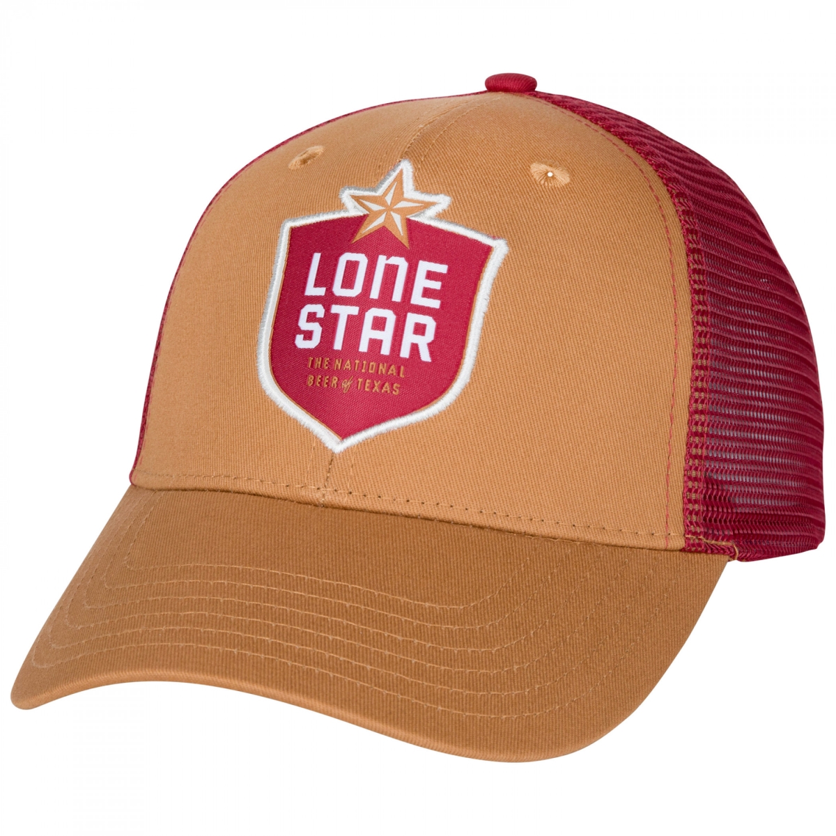 870202  Beer Logo Patch Adjustable Trucker Hat