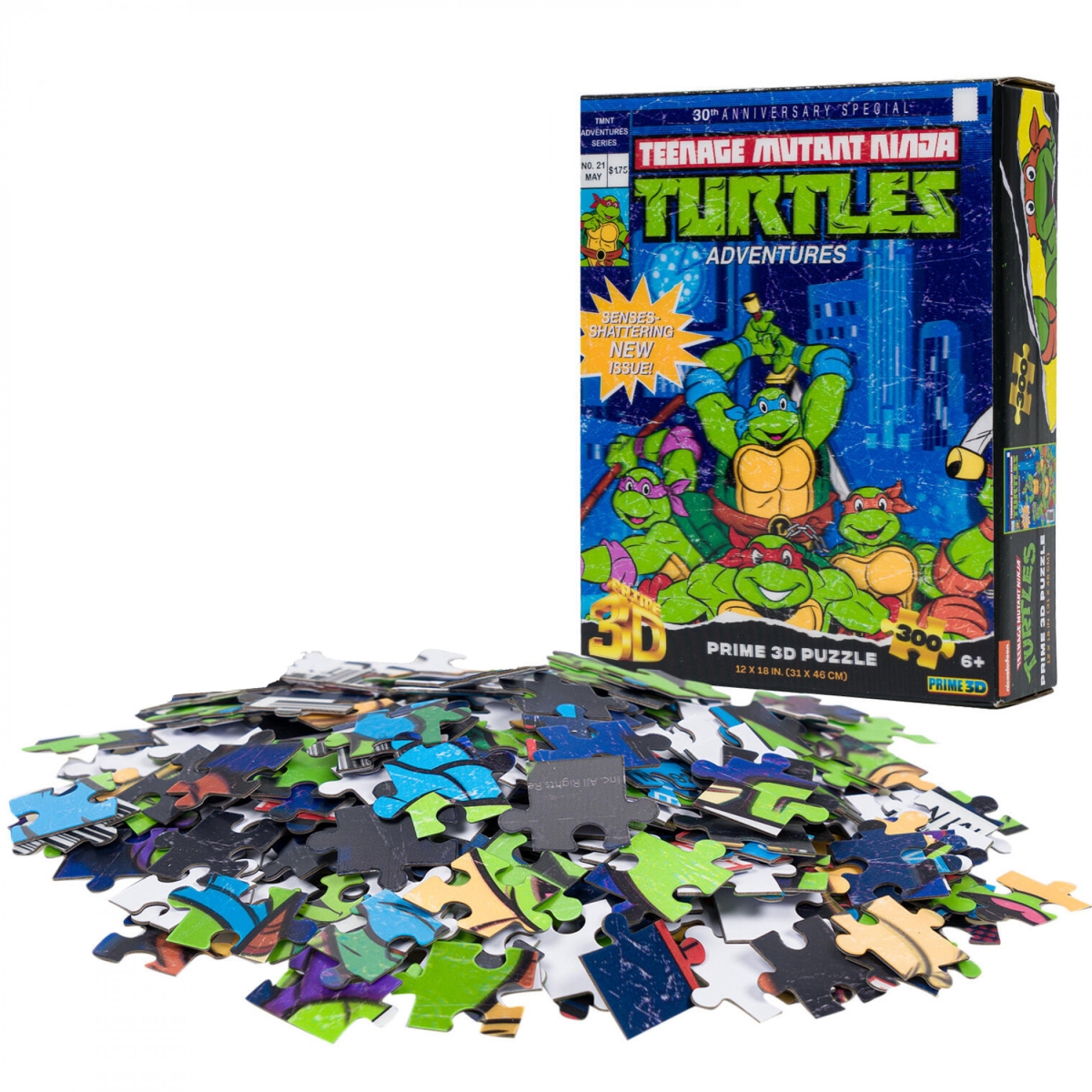 Picture of Teenage Mutant Ninja Turtles 875234 No. 21 Teenage Mutant Ninja Turtles Cover Puzzle - 300 Piece