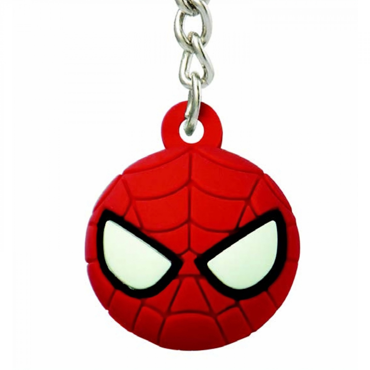 Mask 3D Foam Ball Keychain, Multi Color