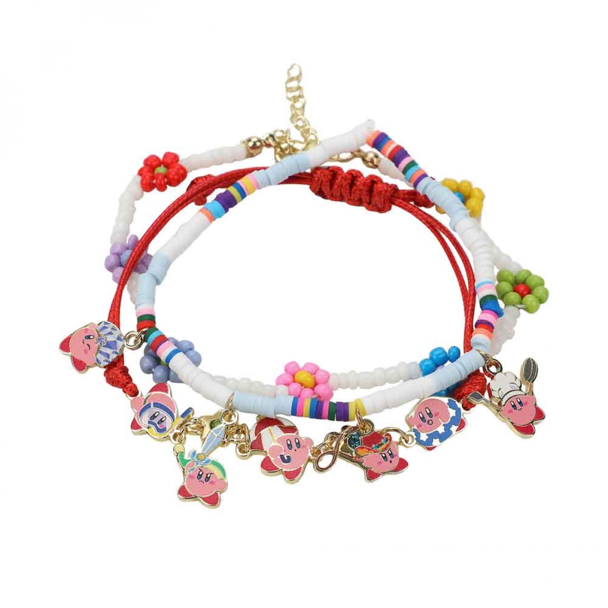 Picture of Kirby 874226 Kirby Different Abilities Multi-Charm Bracelet Set