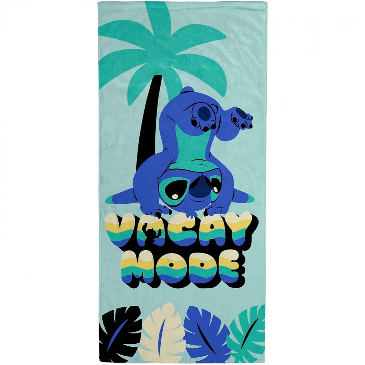 Picture of Lilo & Stitch 871041 Lilo & Stitch Vacay Mode Beach Towel&#44; Blue