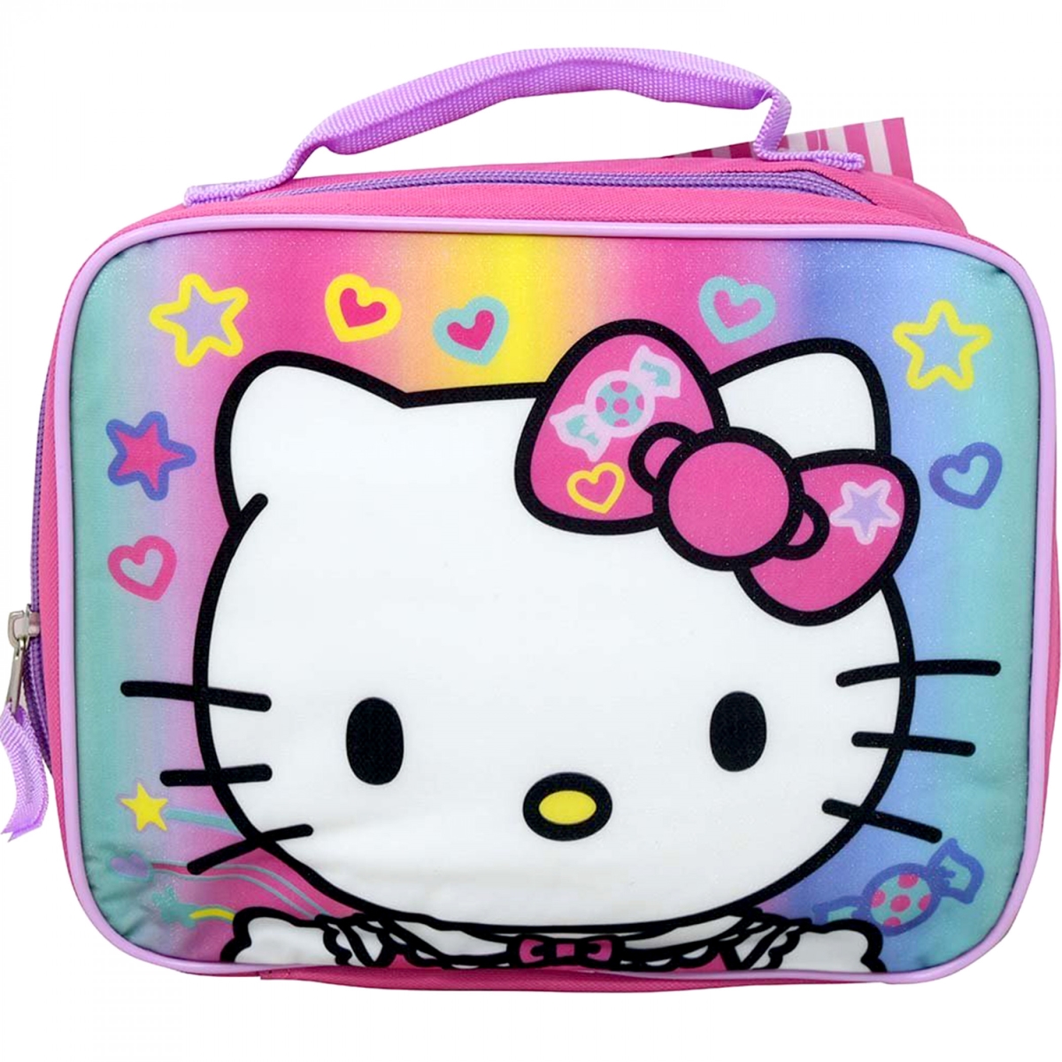 Picture of Hello Kitty 875788 Hello Kitty Hearts & Stars Lunch Box
