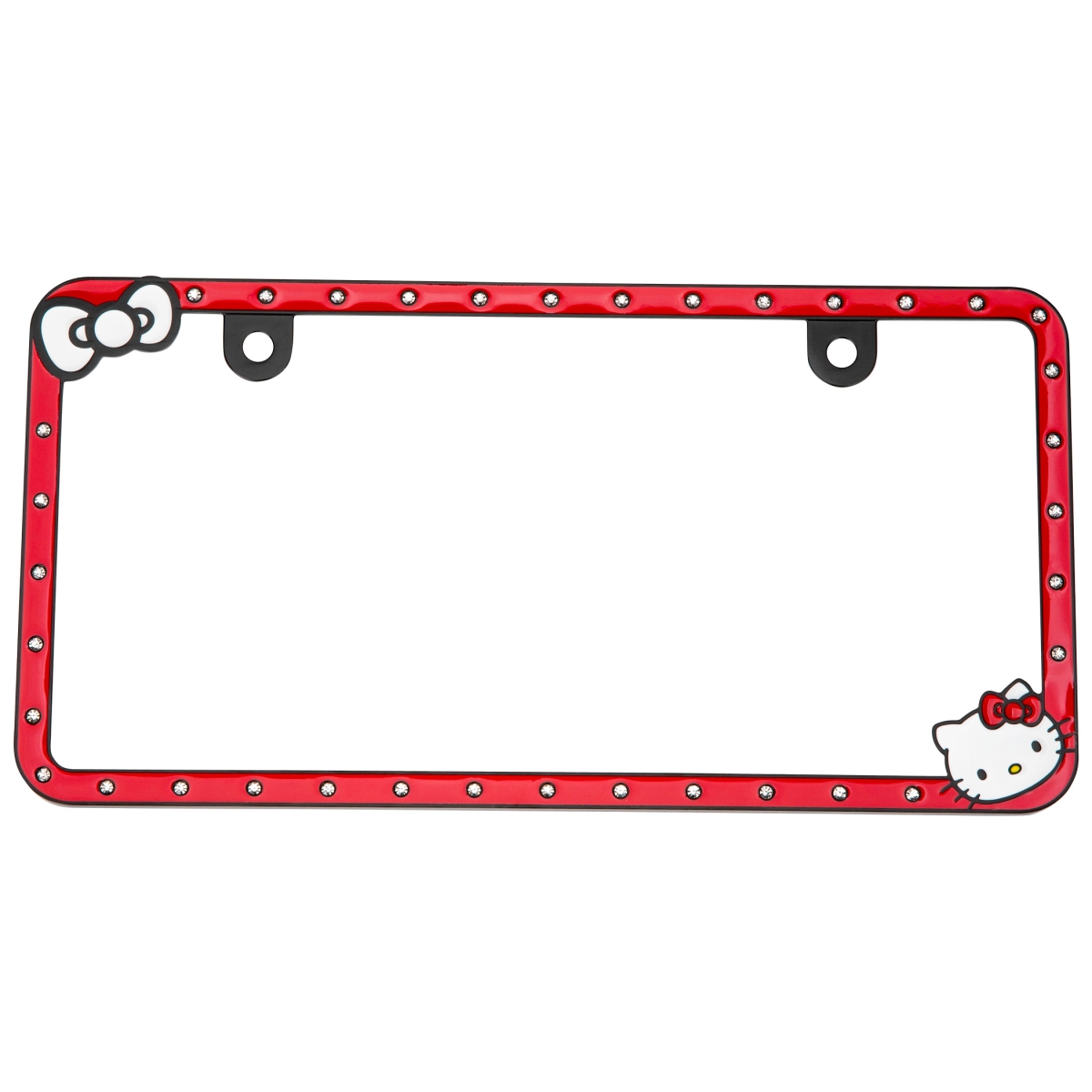 Picture of Hello Kitty 875070 Hello Kitty Bows-N-Bling License Plate Frame&#44; Red