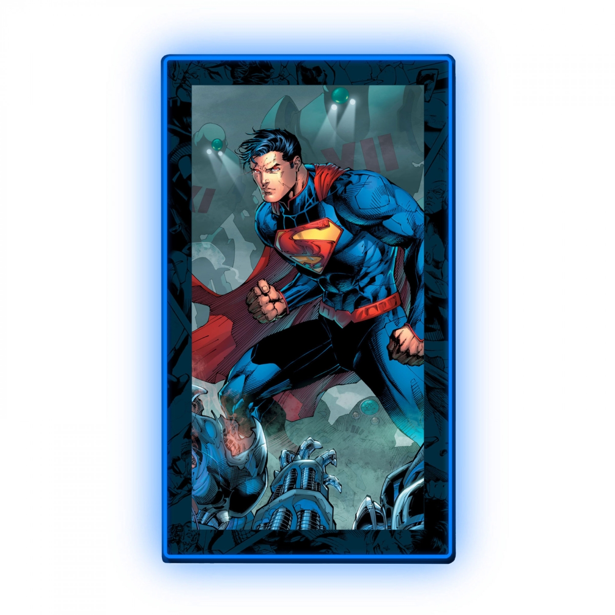 Picture of Superman 875769 Superman LED Mini Poster Mountable Wall Light