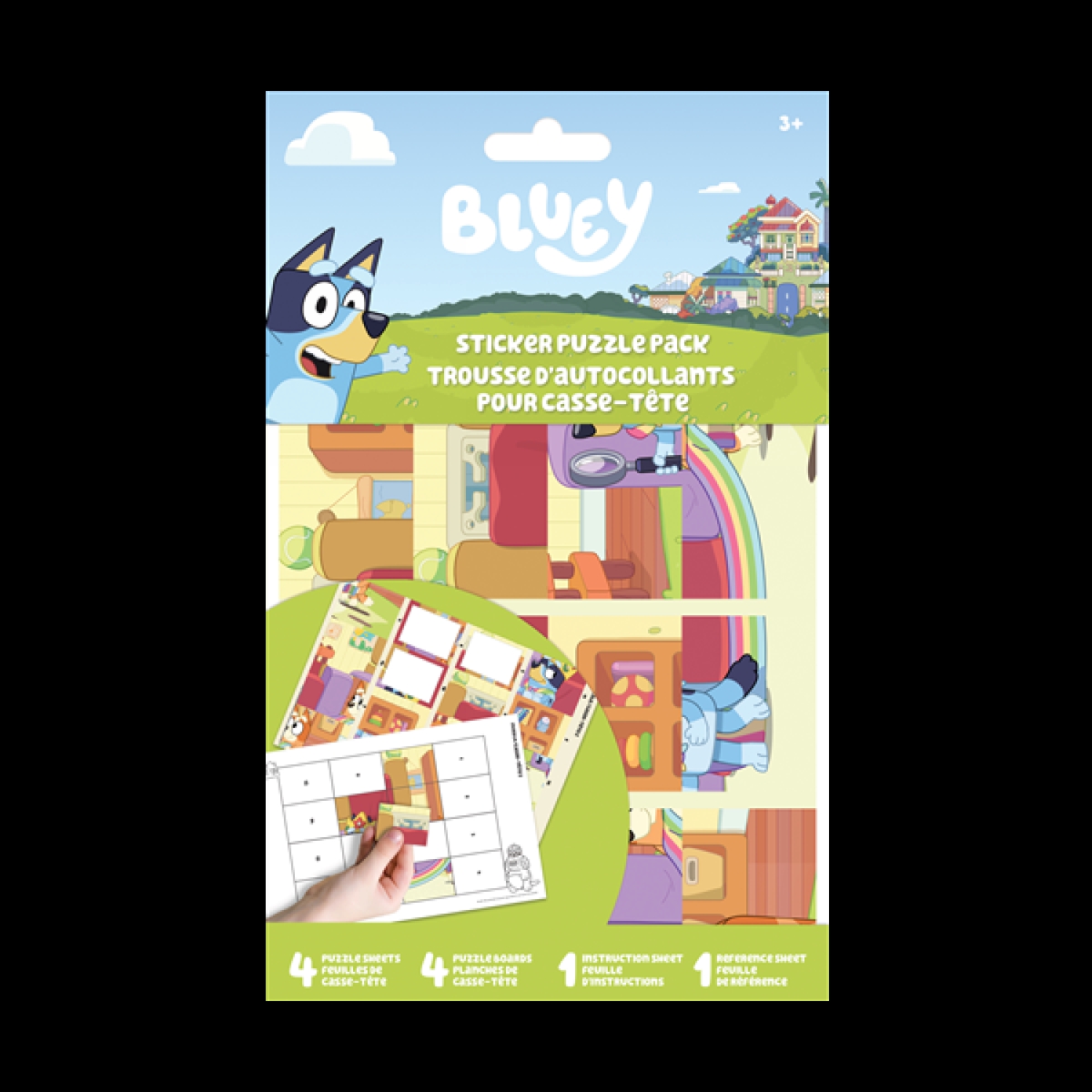 877847 Bandit & Chilli Adventures Puzzle Sticker Pack