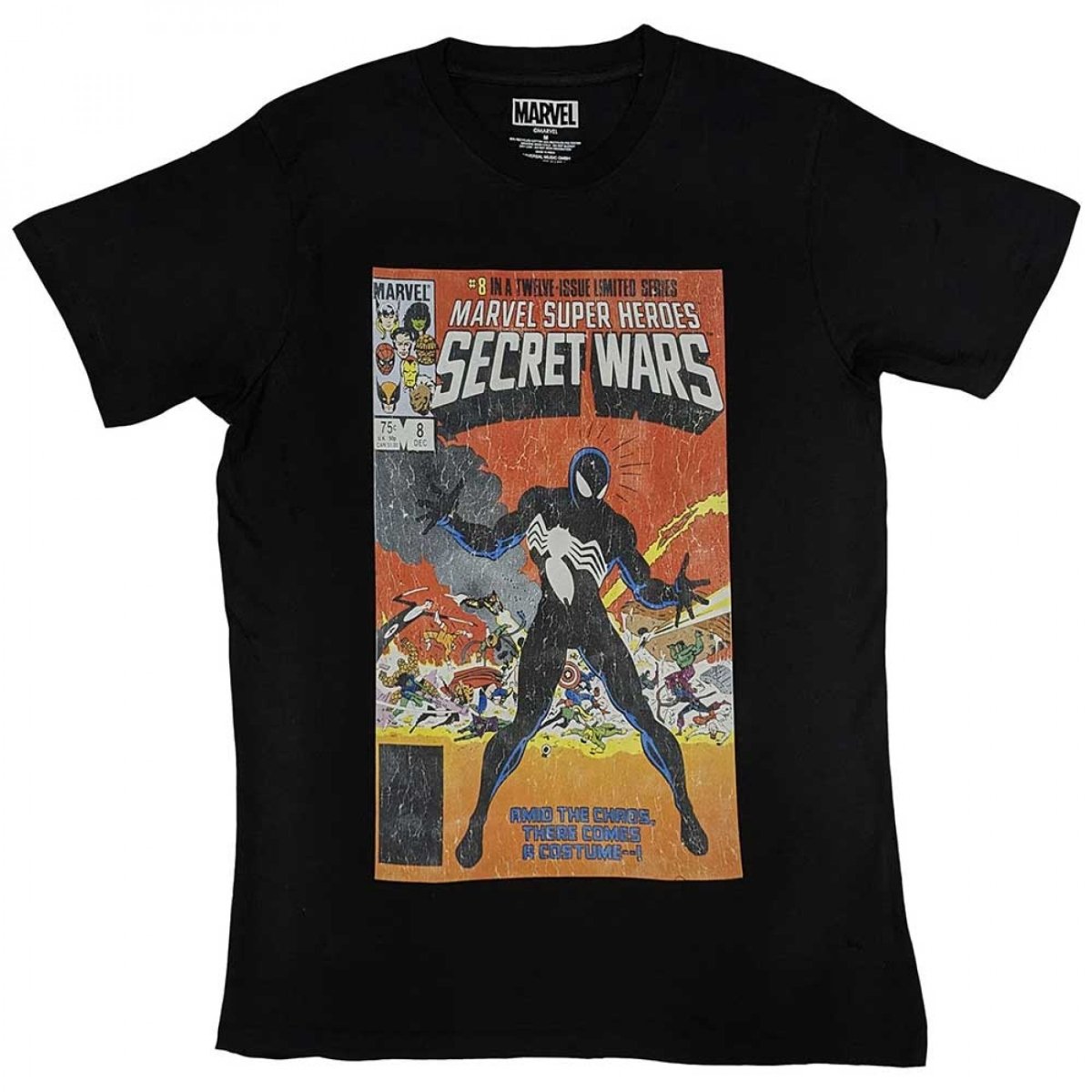 875619-large No. 8 Marvel Super Heroes Secret Wars T-Shirt, Black - Large -  Marvel Teams