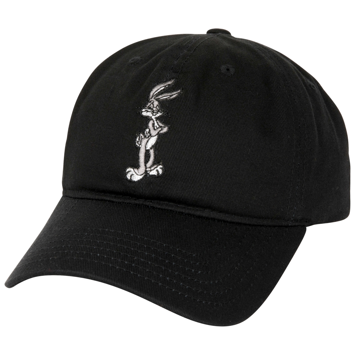 Picture of Looney Tunes 864803 Looney Tunes Bugs Bunny Adjustable Snapback Hat&#44; Black