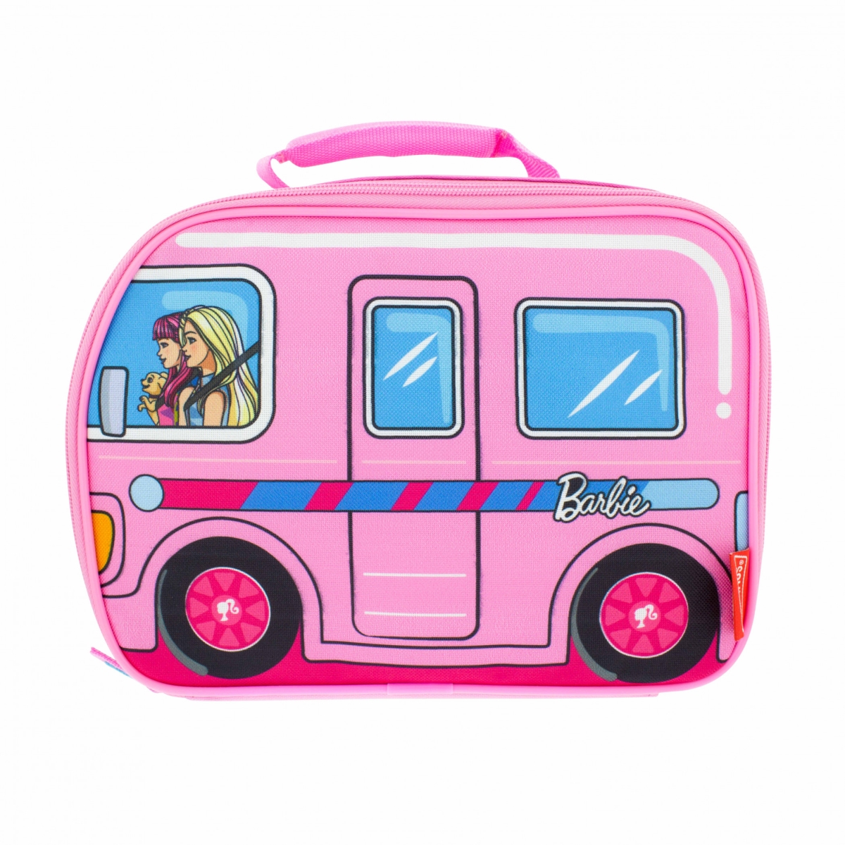 Picture of Barbie 879931 Van Shaped Thermos Insulated Lunch Box&#44; Pink & Blue