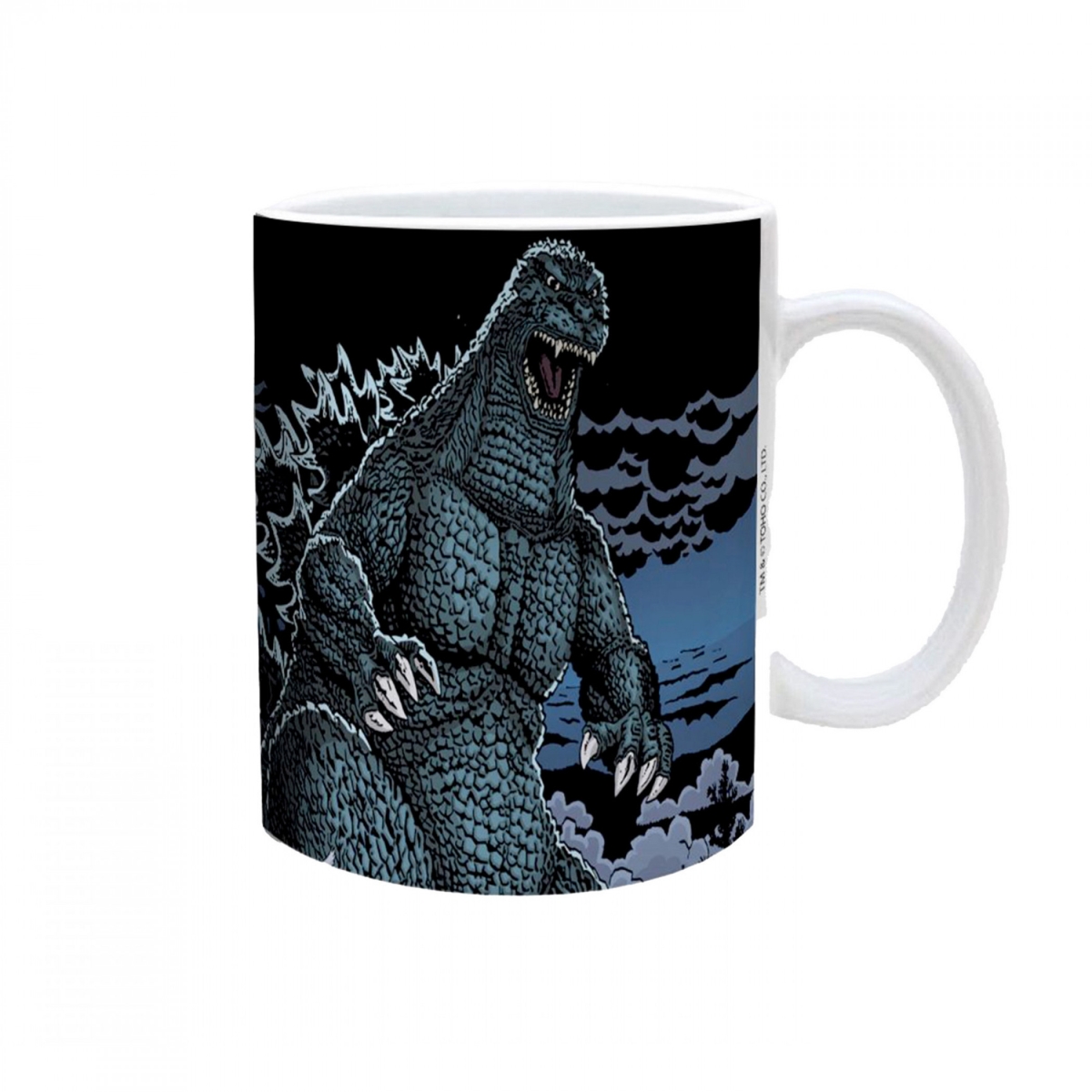 Picture of Godzilla 872301 11 oz Stormy Sea Ceramic Mug, Multi Color
