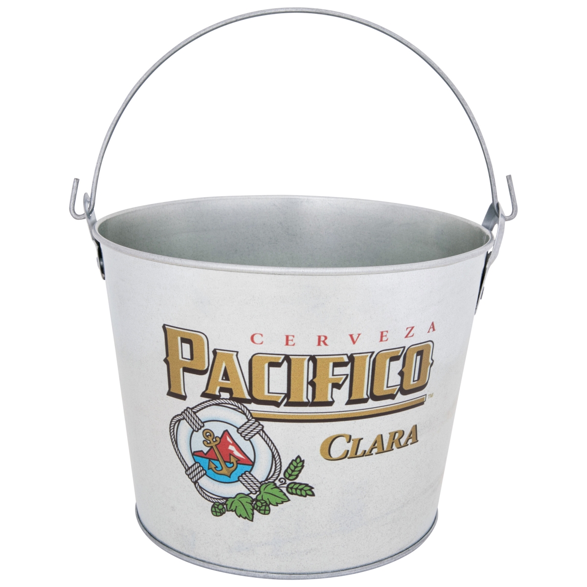 Picture of Pacifico 879991 Logo Beer Bucket&#44; Silver