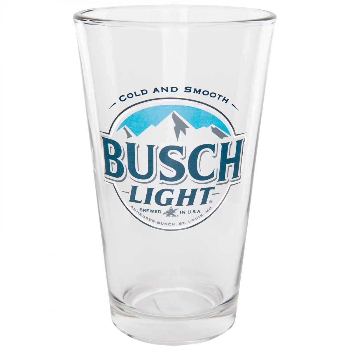 Picture of Busch 880917 16.9 oz Light Logo Pint Glass, Clear
