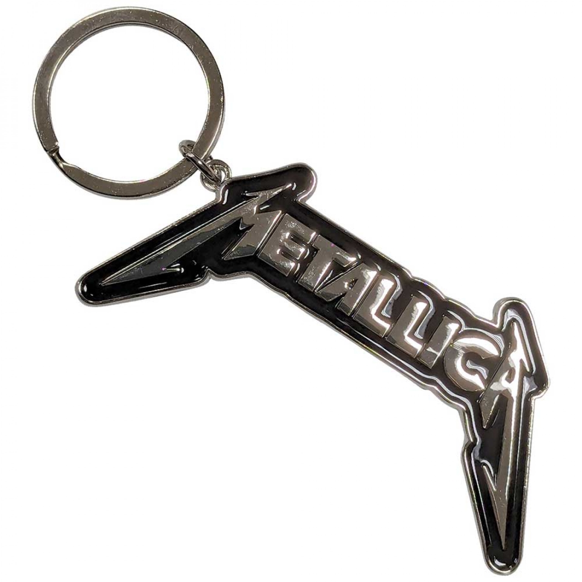 884375  Logo Keychain, Silver