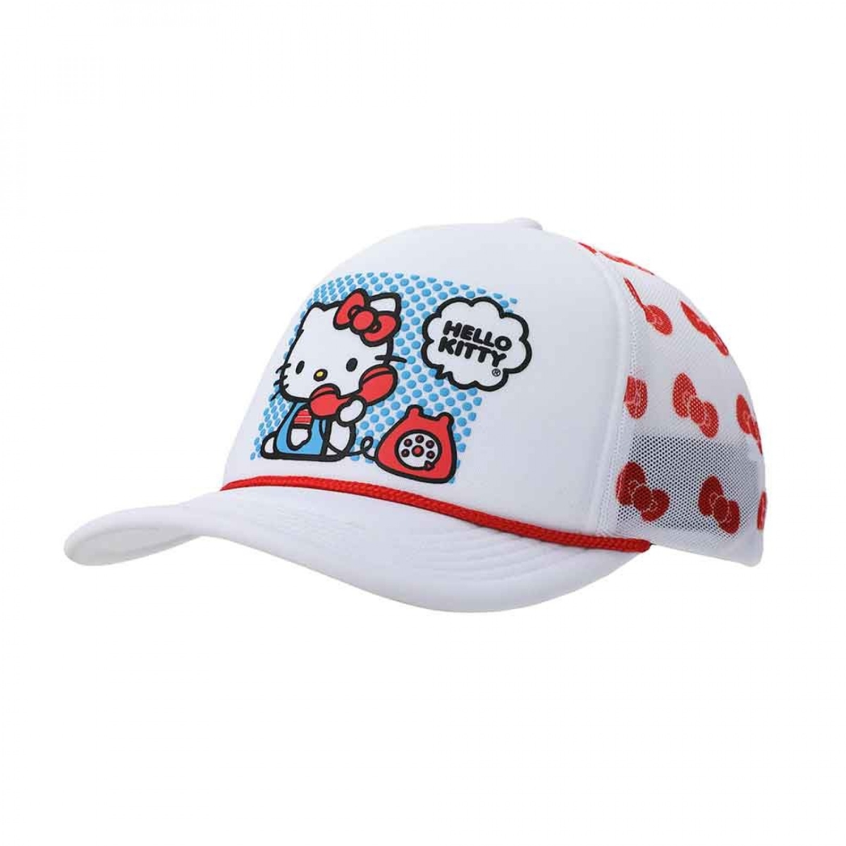 883066 Dial Phone Printed Mesh Trucker Hat