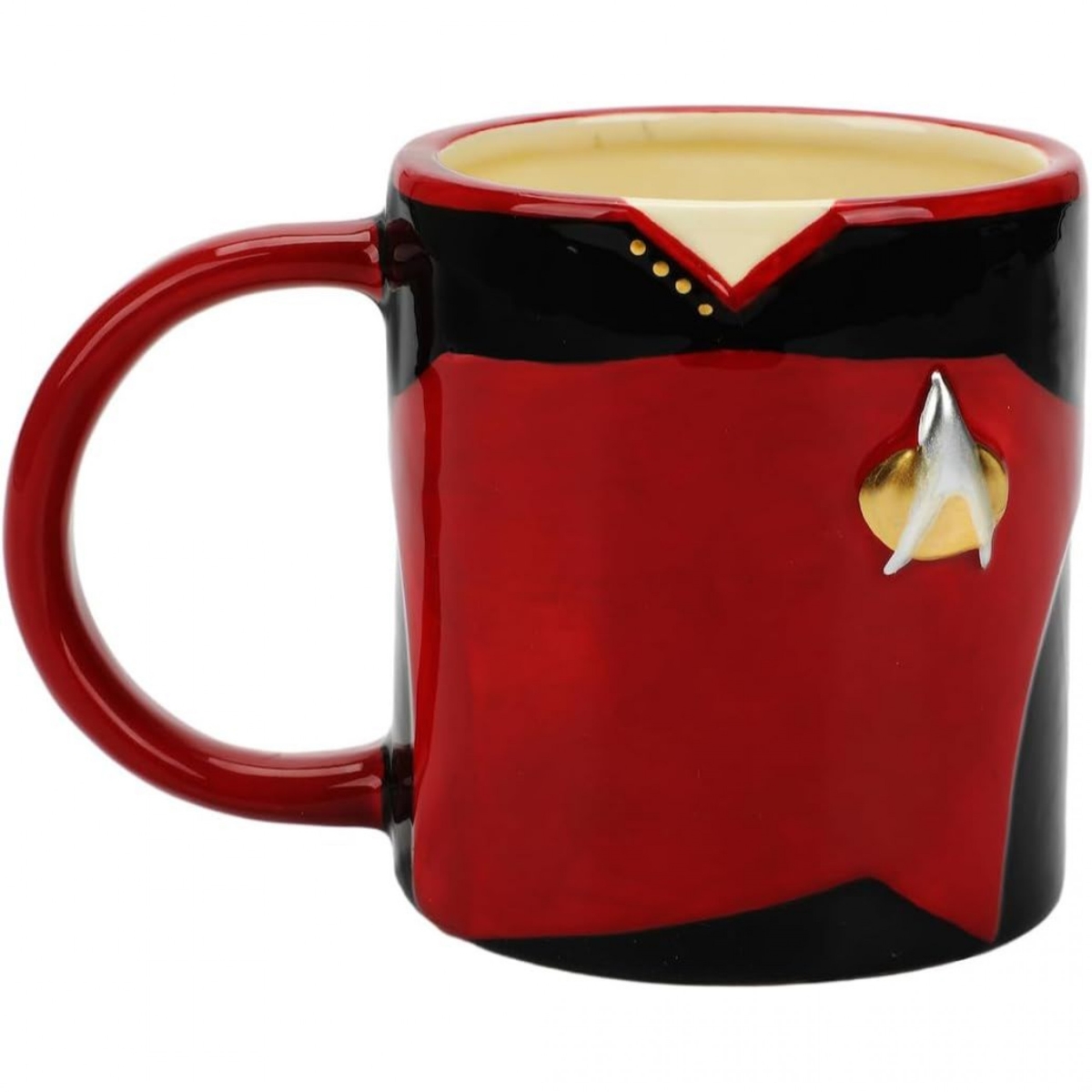 Picture of Star Trek 881217 16 oz Captain Picard Sculpted Ceramic Mug