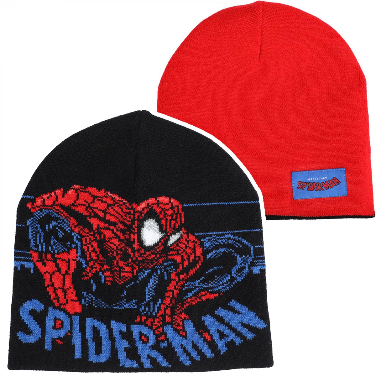 871705 Reversible Jacquard Skull Cap Beanie