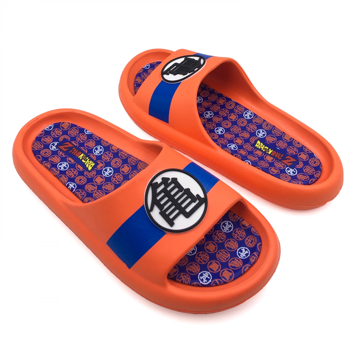 872396-size9-10 Kame Symbol Men Cloud Comfort Foam Slide Sandals - Medium - Size 9-10