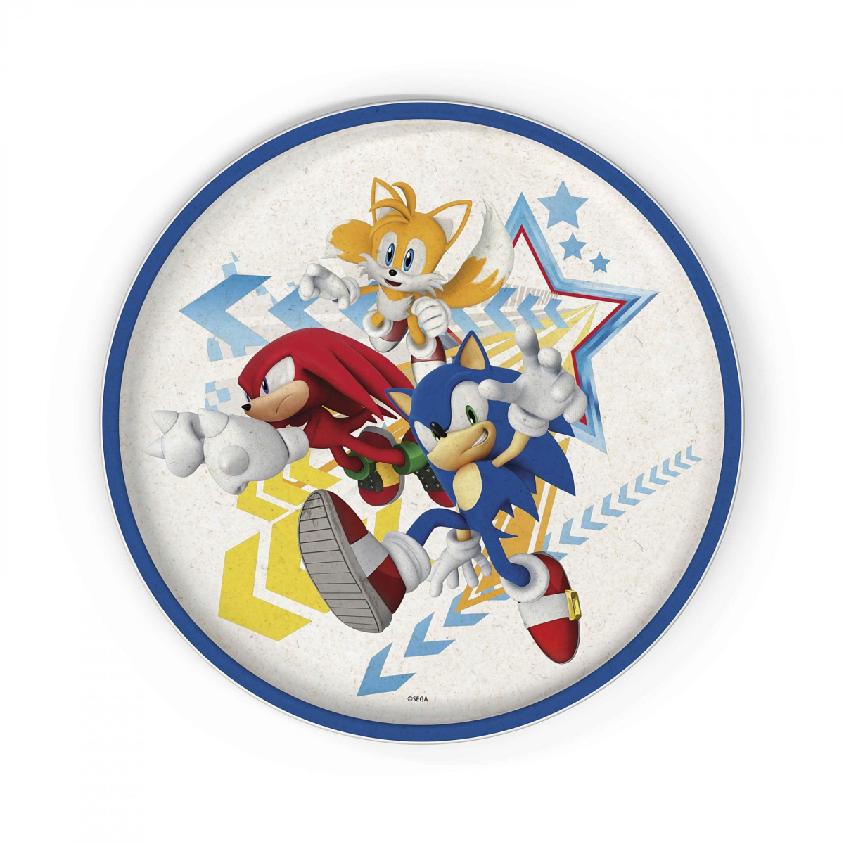 Picture of Sonic 875723 The Hedgehog Trio Pop Art Dinner Plate