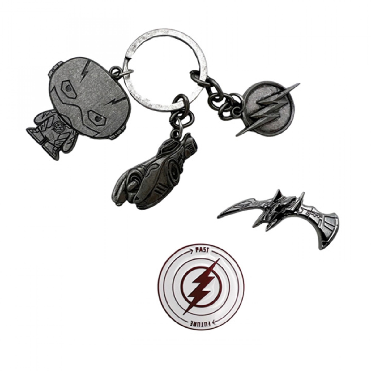 Flash 879033 The CHS Keychain & Pin Set