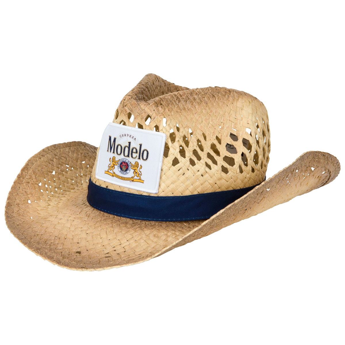 871362 Logo Straw Cowboy Hat