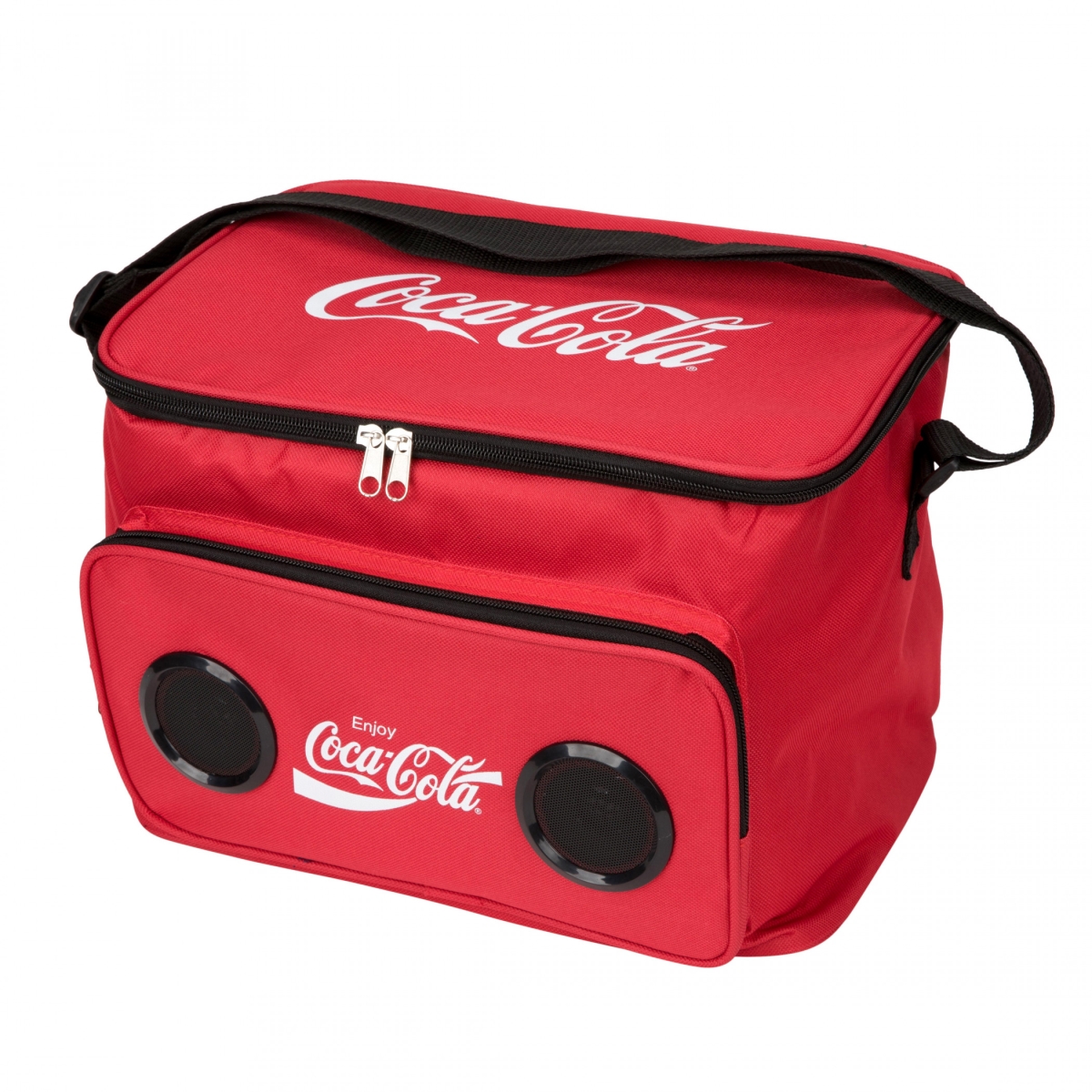 Picture of Coca-Cola 875782 Cooler Bag with Built in Bluetooth Speaker