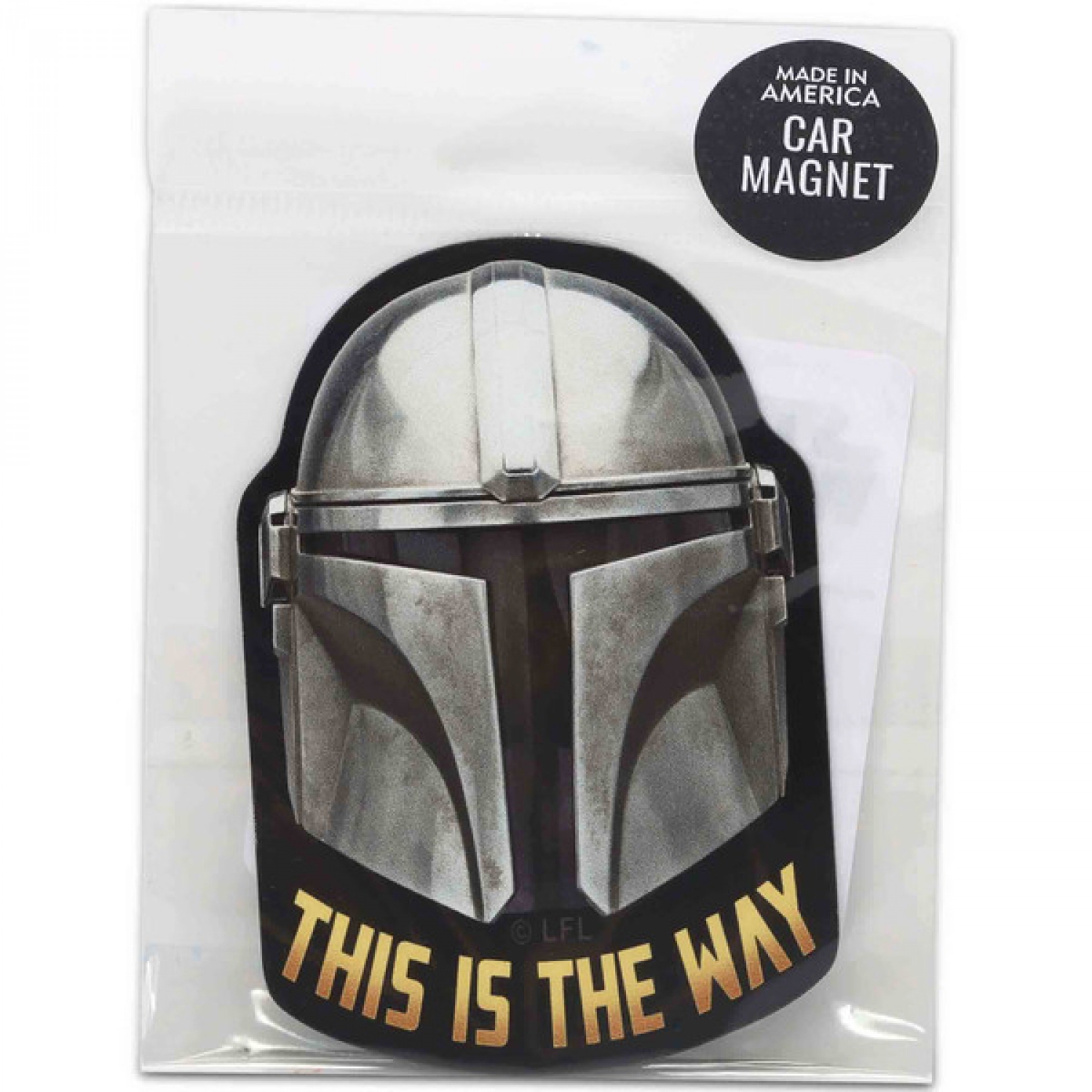879956 The Mandalorian this is the Way Vinyl Magnet