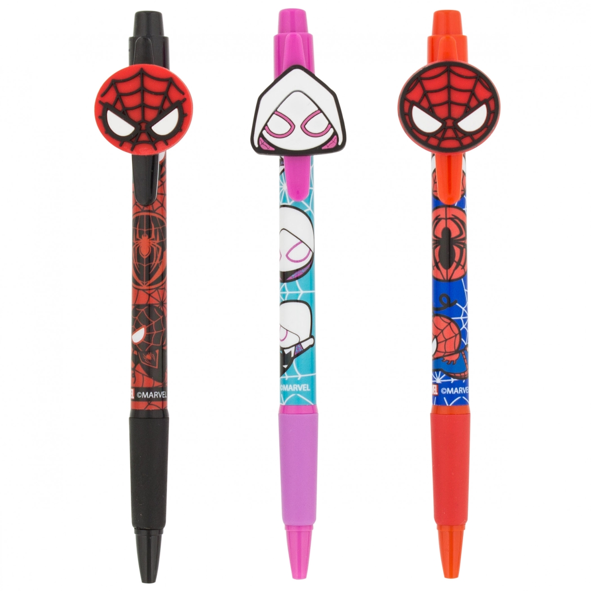 880172 Miles Morales & Spider-Gwen Pen Set - Pack of 3