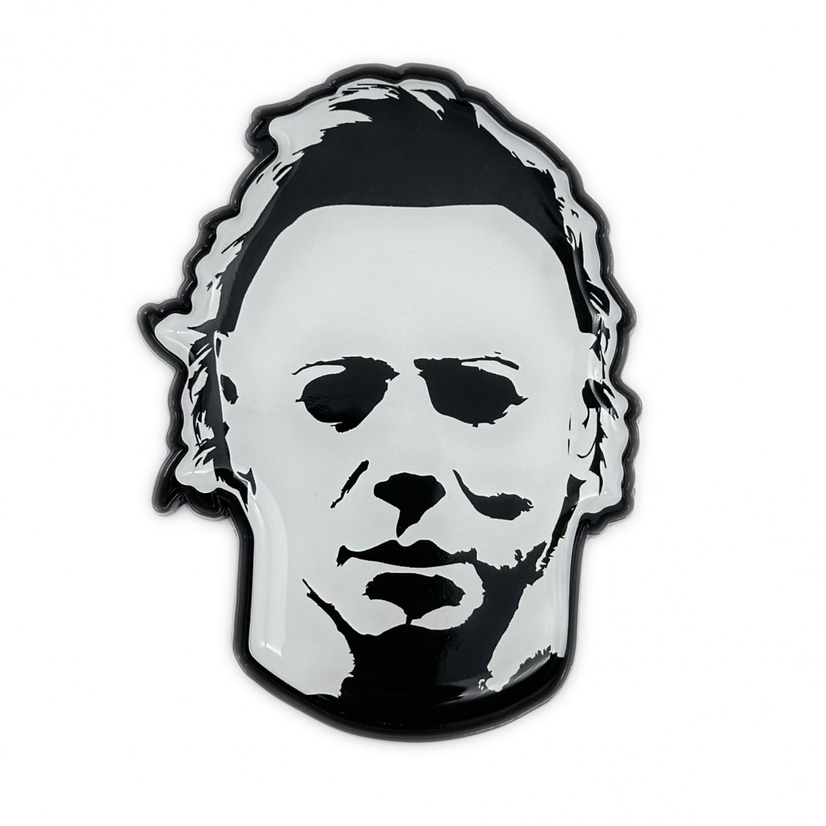 884571  Michael Myers Mask Metal Car Emblem