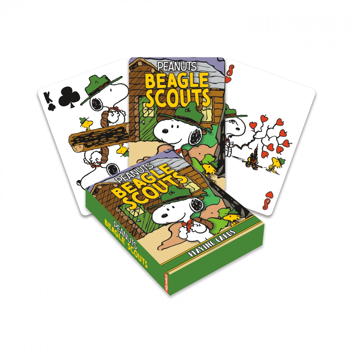 Snoopy Beagle Scouts Playing Cards - Multicolor - Standard Size - Fun Character Designs