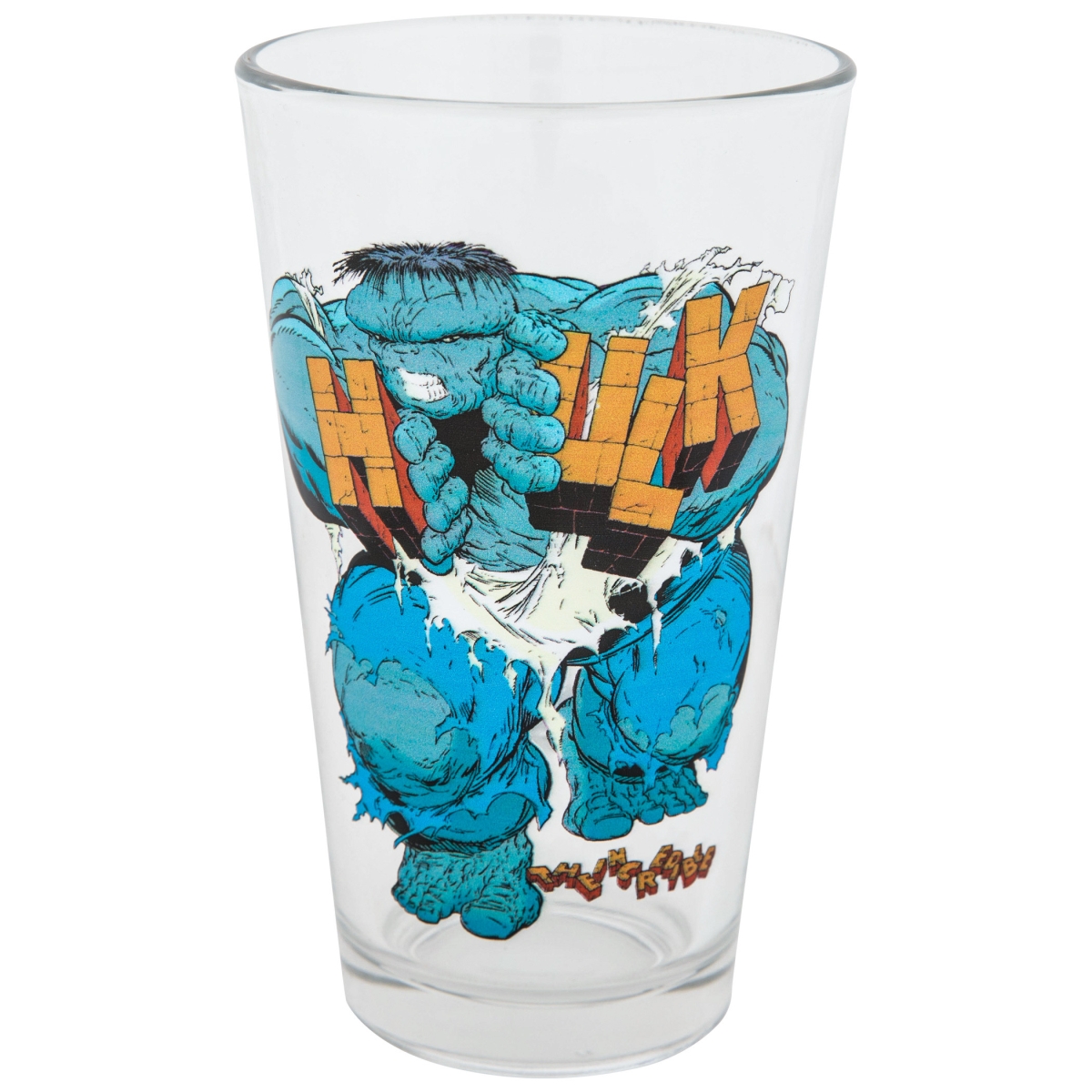 Picture of Redible Hulk 872547 Grey Hulk Strength Pint Glass