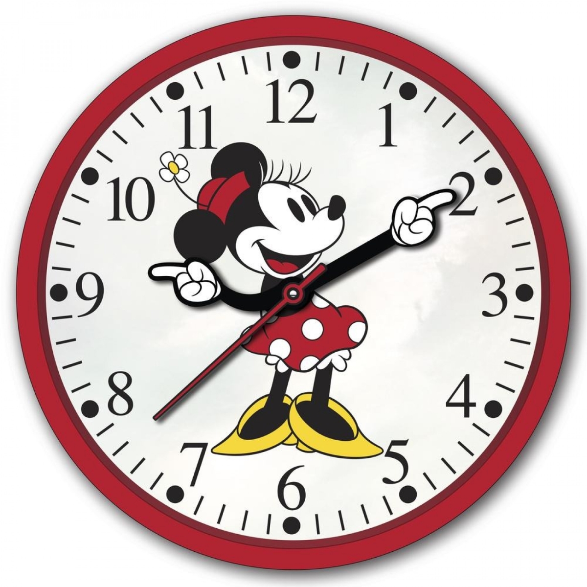 884759 Retro Watch Hands 10 in. Wall Clock